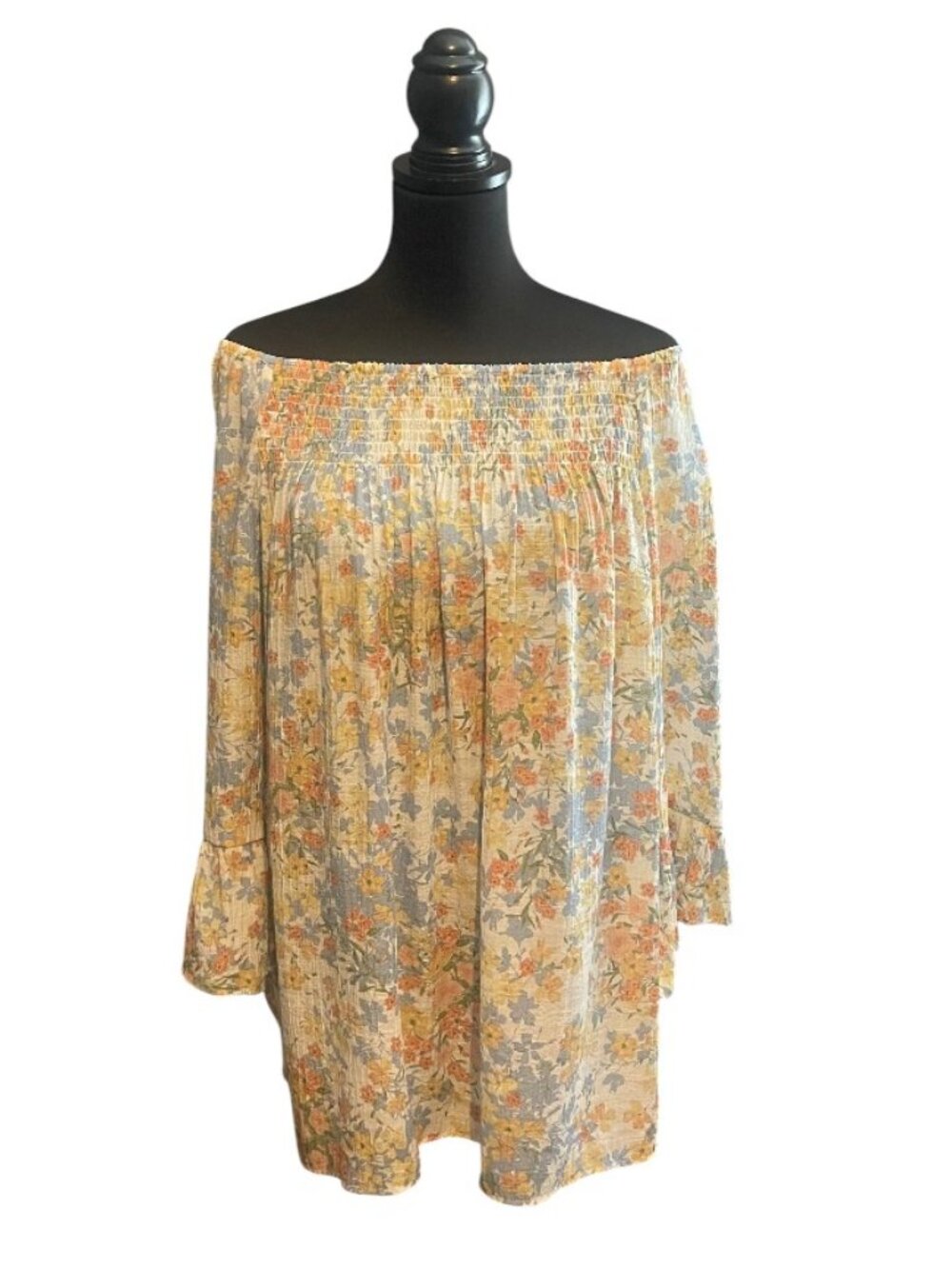 Floral Smocked Blouse